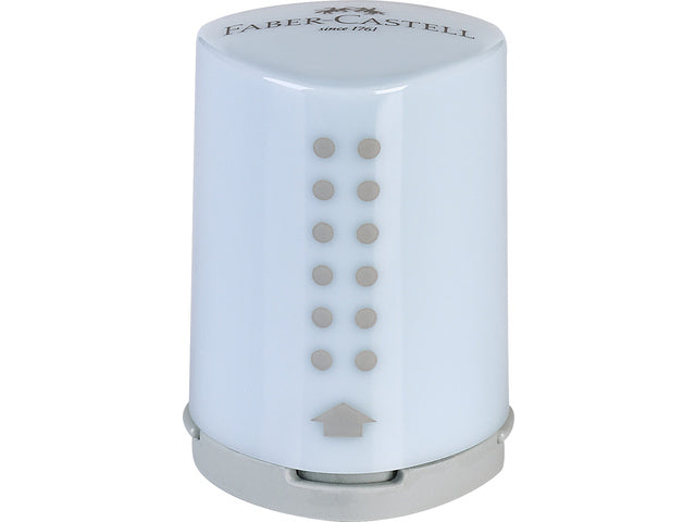 Puntenslijper Faber-Castell handgreep mini hemelsblauw