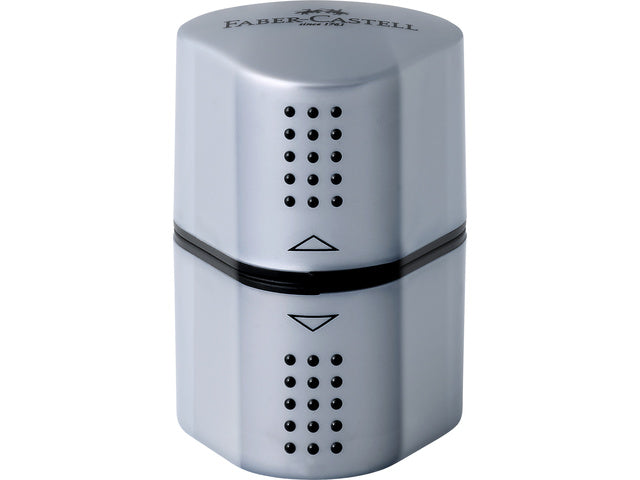 puntenslijper Faber-Castell GRIP 2001 Trio zilver