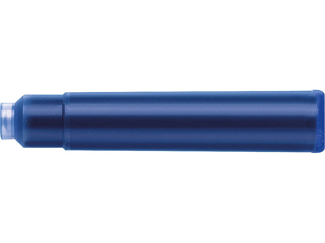 inktpatronen Faber-Castell blauw doosje a 6 stuks