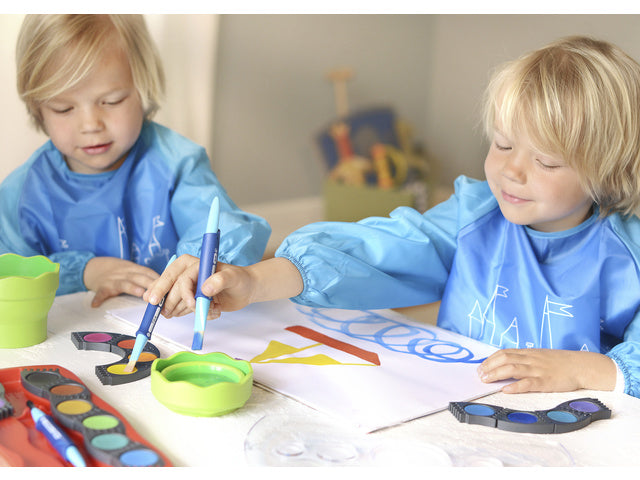 Verfschort Faber-Castell blauw