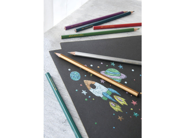 kleurset Faber-Castell metallic kleuren