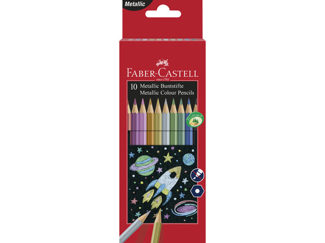 kleurset Faber-Castell metallic kleuren