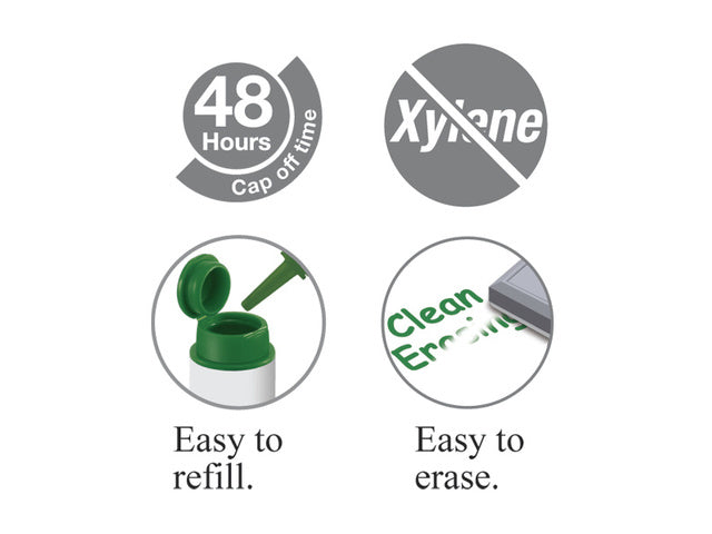 Whiteboardmarker Faber-Castell groen