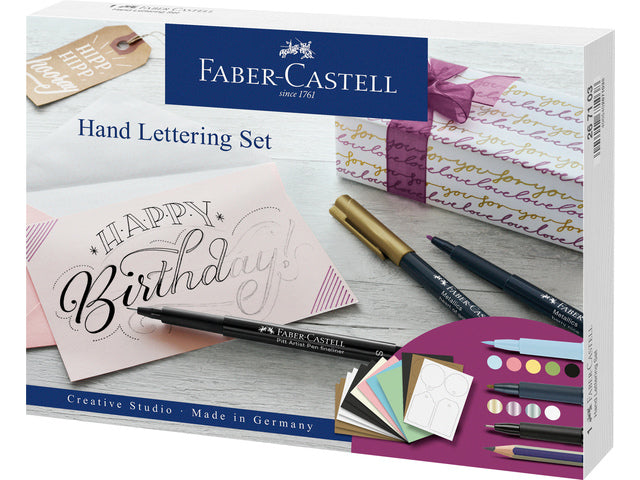 Handletterset Faber-Castell 12 stuks