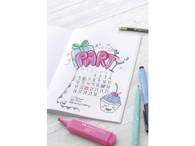 Bullet Journaling Faber-Castell 9-delige set met gratis gids