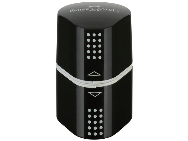puntenslijper Faber-Castell GRIP 2001 Trio zwart