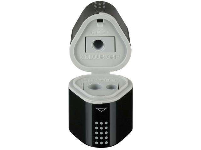 puntenslijper Faber-Castell GRIP 2001 Trio zwart