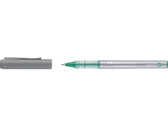 Inktroller Faber-Castell 0,7mm groen