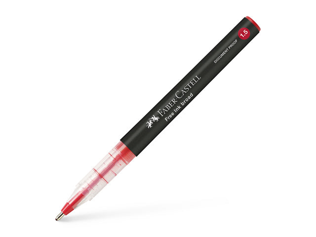 Inktroller Faber-Castell 1.5mm rood