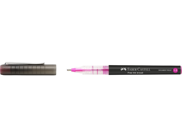 Inktroller Faber-Castell 1.5mm roze