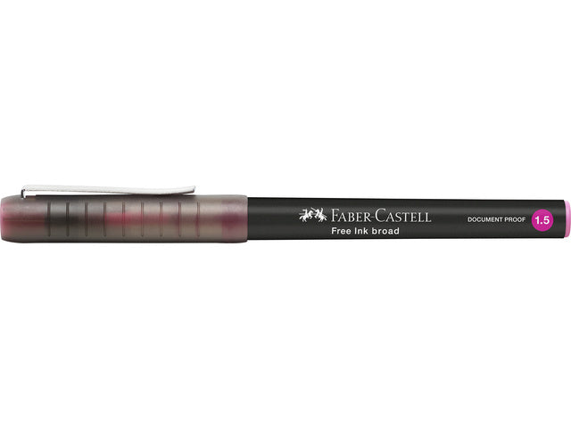 Inktroller Faber-Castell 1.5mm roze