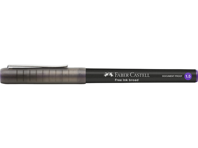 Inktroller Faber-Castell 1.5mm paars