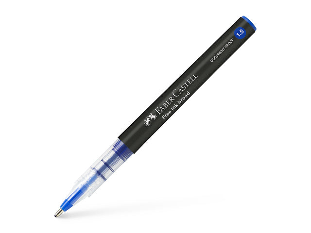 Inktroller Faber-Castell 1,5mm blauw