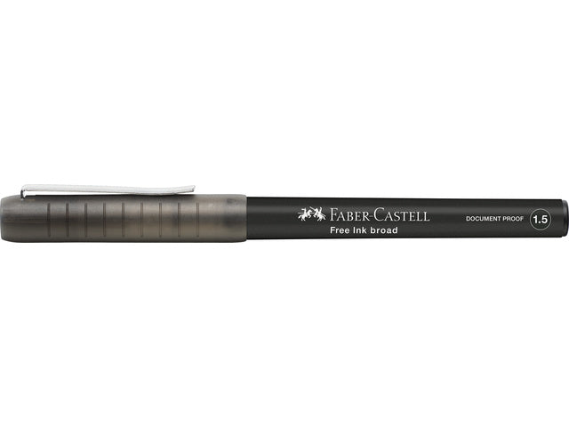 Inktroller Faber-Castell 1.5mm zwart