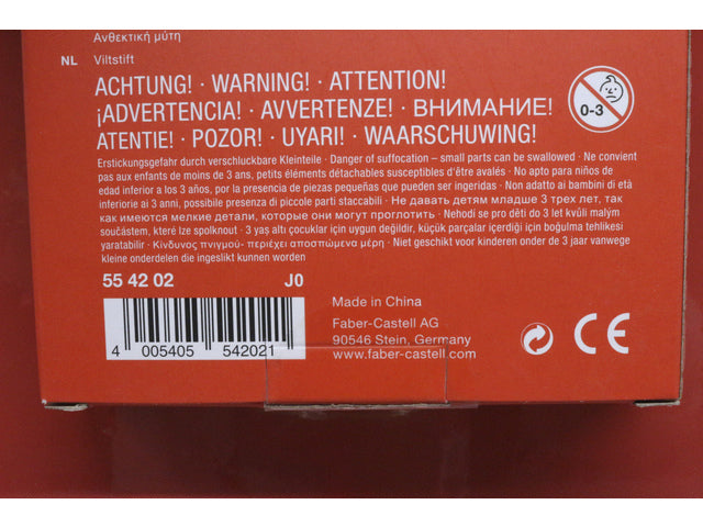 Viltstift Faber-Castell 24 stuks karton etui assorti
