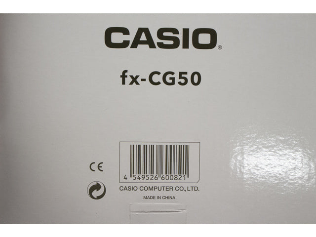 Rekenmachine Casio FX-CG50 EH grafisch