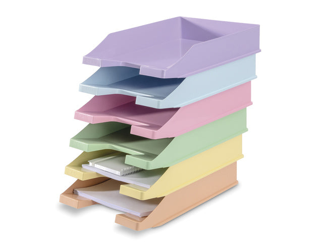 Brievenbak HAN A4 kunststof standaard pastel blauw