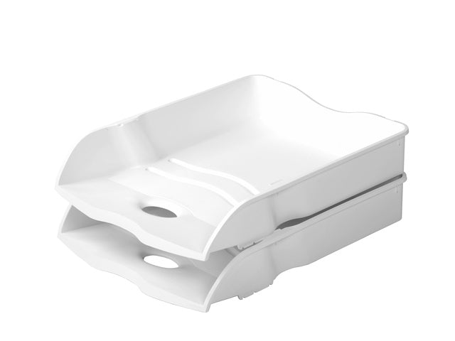 Brievenbak HAN Re-LOOP A4/C4 stapel- en nestbaar, met 100% gerecycled materiaal