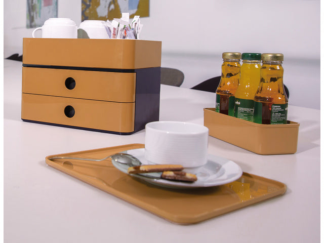 Smart-Box plus Han Allison 2 Ladungen in einer karamellbraunen Box