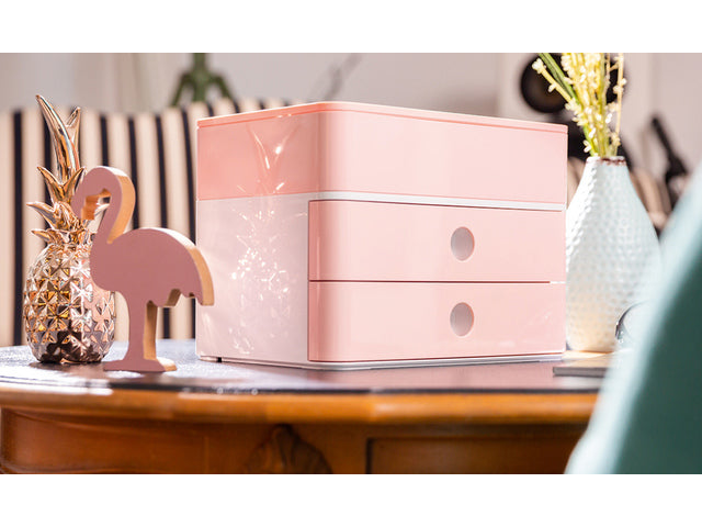 Smart-Box plus Han Allison 2 Ladungen und Box Flamingo Roze