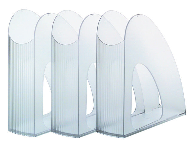 Tijdschriftencassette HAN Twin C4 transparant