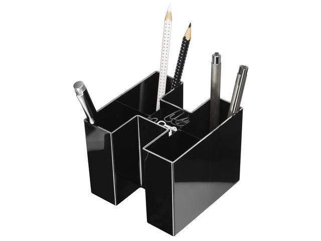 Pennenbak HAN Bravo 5-vaks zwart