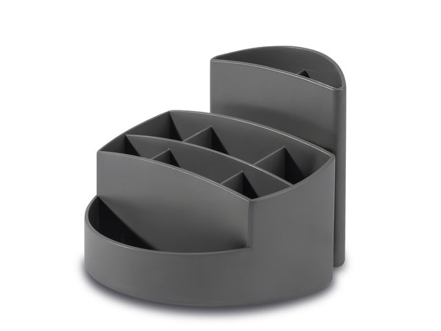 Pennenbak HAN Rondo Karma 9-vaks eco grijs 100% gerecycled materiaal