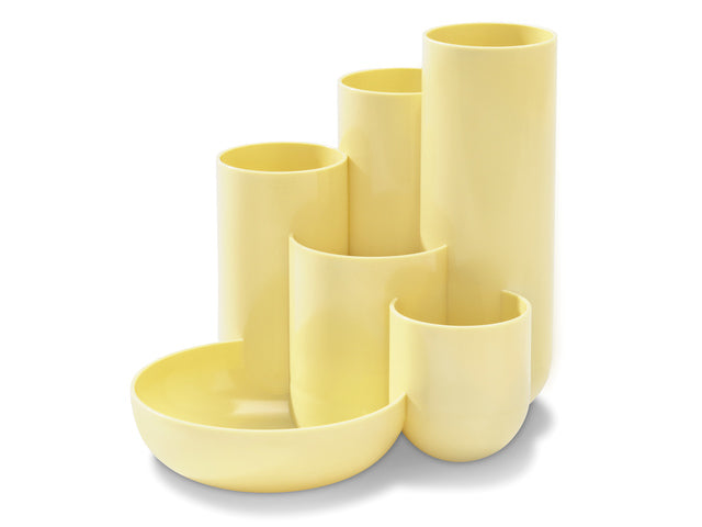 Pennenkoker HAN Campus 6-vaks pastel geel