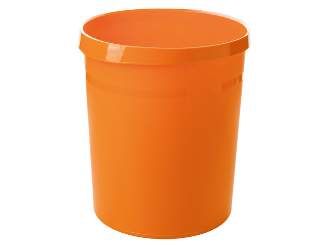 Papierbak HAN Grip 18 liter met 2 grijpranden Trend Kleur oranje