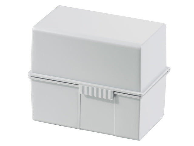 Kaartenbak HAN breed A6 kunststof lichtgrijs