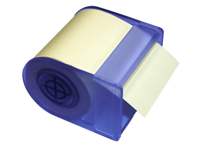 Info Notes dispenser + rol voor rollen 60mmx10m