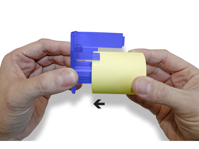 Info Notes dispenser + rol voor rollen 60mmx10m