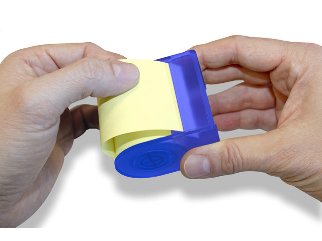 Info Notes dispenser + rol voor rollen 60mmx10m