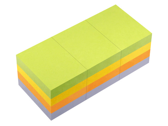 Info Notes 50x40mm assorti spring pak a 12 blok