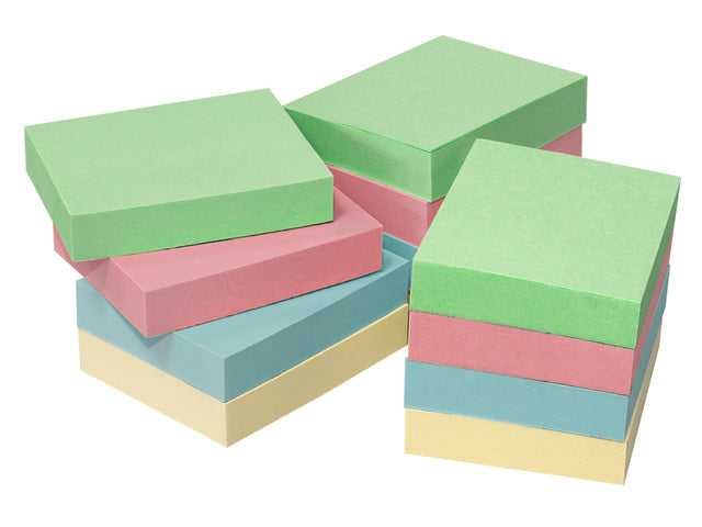 Info natuurnoten ass kleur 50x40, 12 blokken a 100 vel