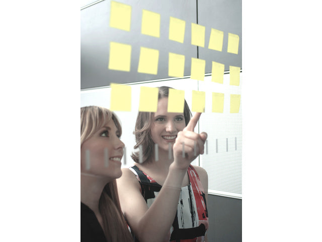 Info Notes 75x75mm geel blok a 100 vel