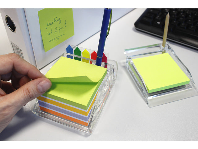 Info Notes 75x75mm assorti Color Mix blok a 450 vel