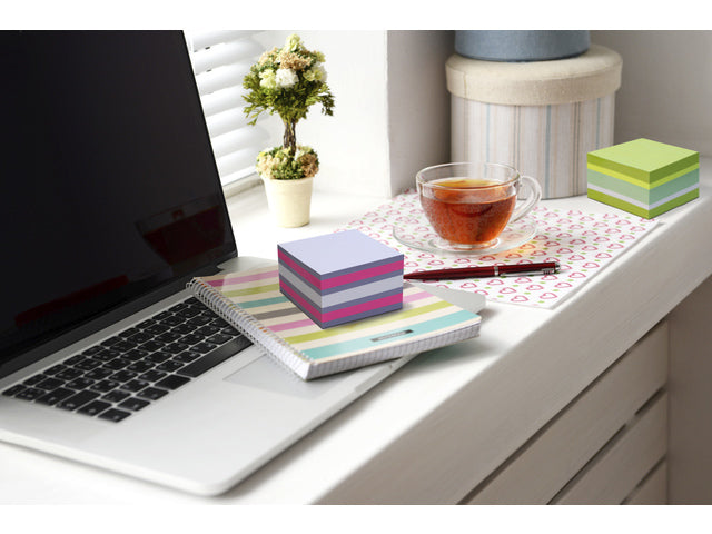 Info Notes 75x75mm assorti blok a 450 vel