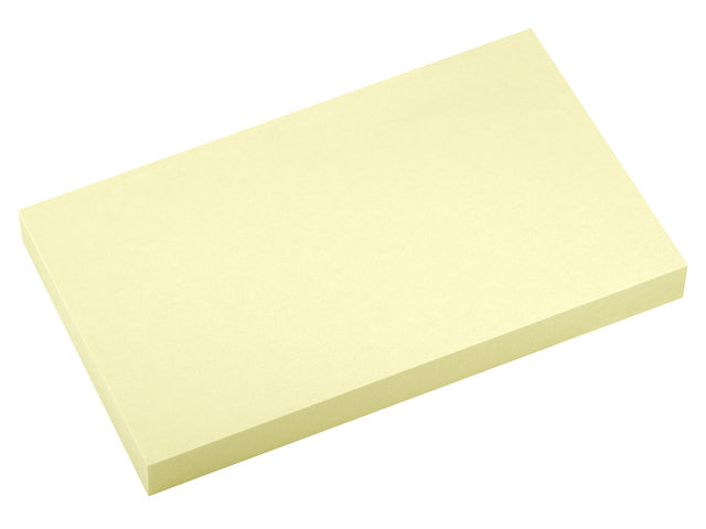 Powernotes info notes 125x75mm geel blok a 100 vel.