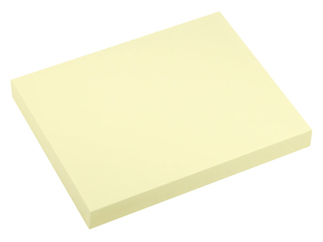 Info Notes 100x75mm geel blok a 100 vel