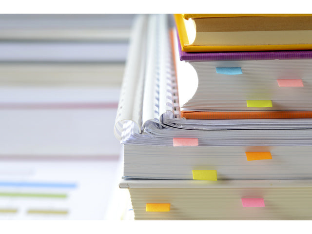 Info Page Marker papier 10x15x50mm, 10 kleuren.