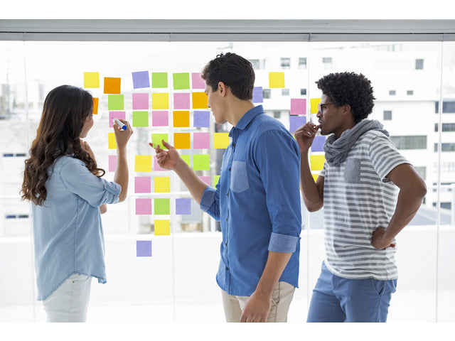 Info Notes 75x75mm assorti spring pak a 6 blok