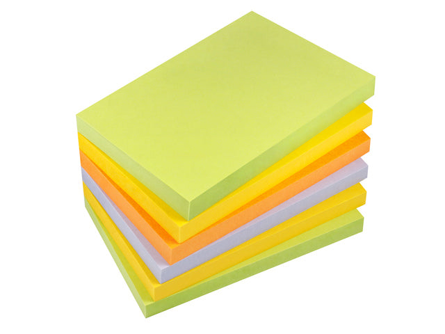 Info Notes 125x75mm assorti spring pak a 6 blok