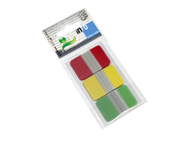 Indextabs Info Notities 3x25x38mm. houder met clip
