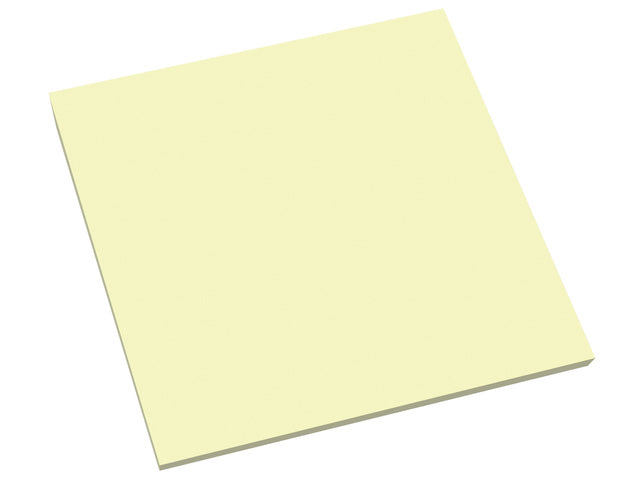 Info Notities 300x300mm Giant Pad geel blok a 50 vel