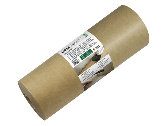Afdekpapier zelfklevend UPM 22,5 cm x 50 m