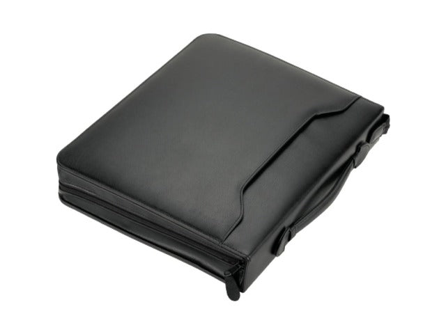 Conferentiekaart Alassio AREZZO A4 zwart kunstleer