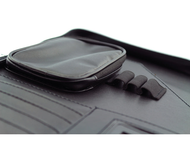 Conferentiemap Alassio RICCIONE A4 zwart kunstleer