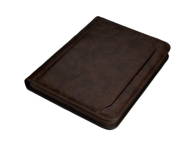 Congreskaart Alassio MASSA A4 bruin kunstleer