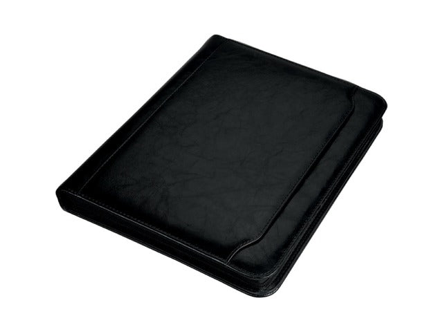 Conferentiekaart Alassio MASSA A4 zwart kunstleer